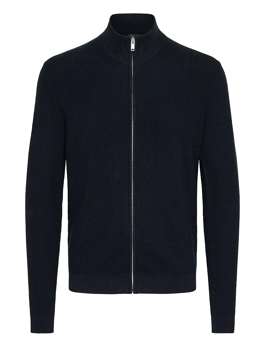 Matinique - MAlagoon Cardigan - pullover mit durchgehendem reißverschluss - dark navy melange - 1