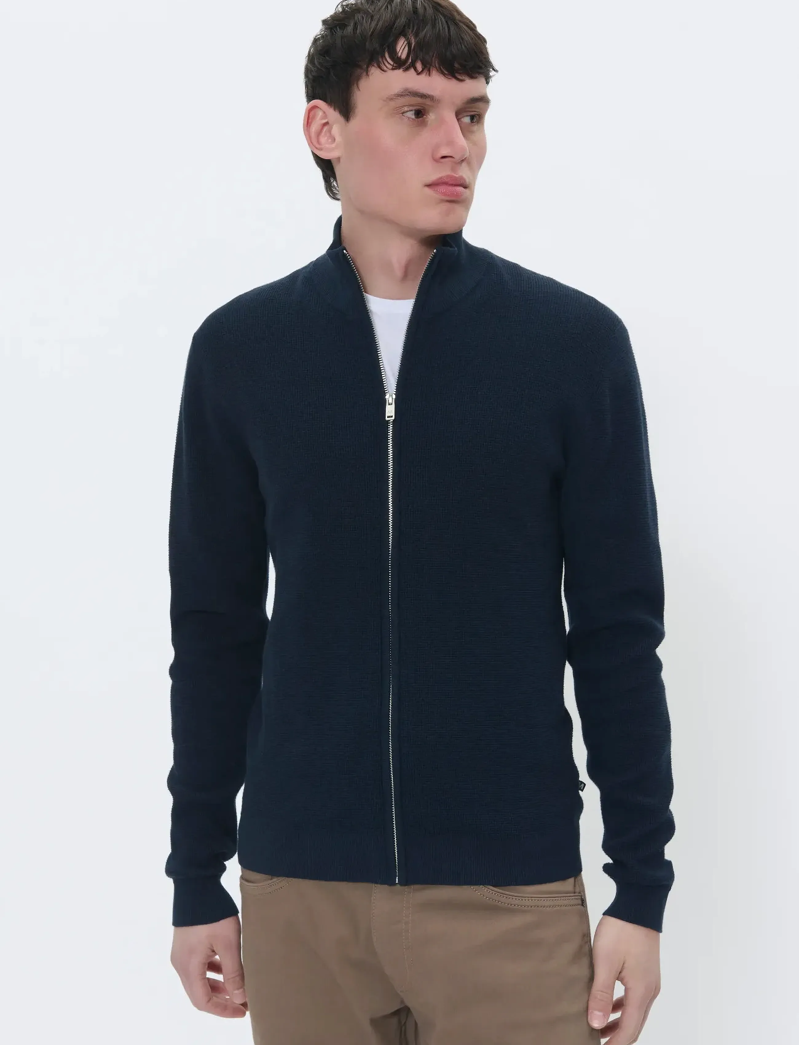 Matinique MAlagoon Cardigan - Strickmode - DARK NAVY MELANGE / navy