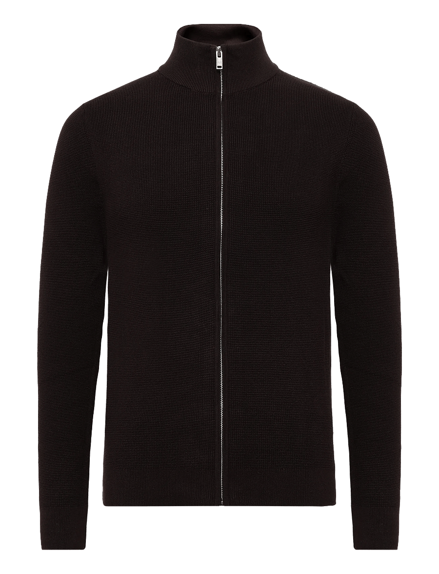 Matinique - MAlagoon Cardigan - pullover mit durchgehendem reißverschluss - ganache - 0