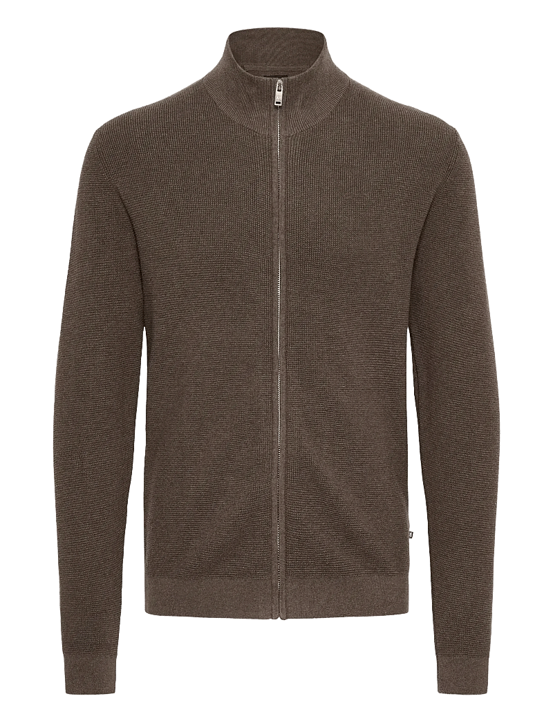 Matinique - MAlagoon Cardigan - pullover mit durchgehendem reißverschluss - morel melange - 1