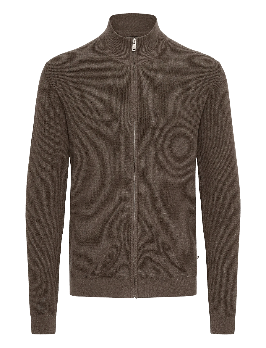 Matinique - MAlagoon Cardigan - pullover mit durchgehendem reißverschluss - morel melange - 1