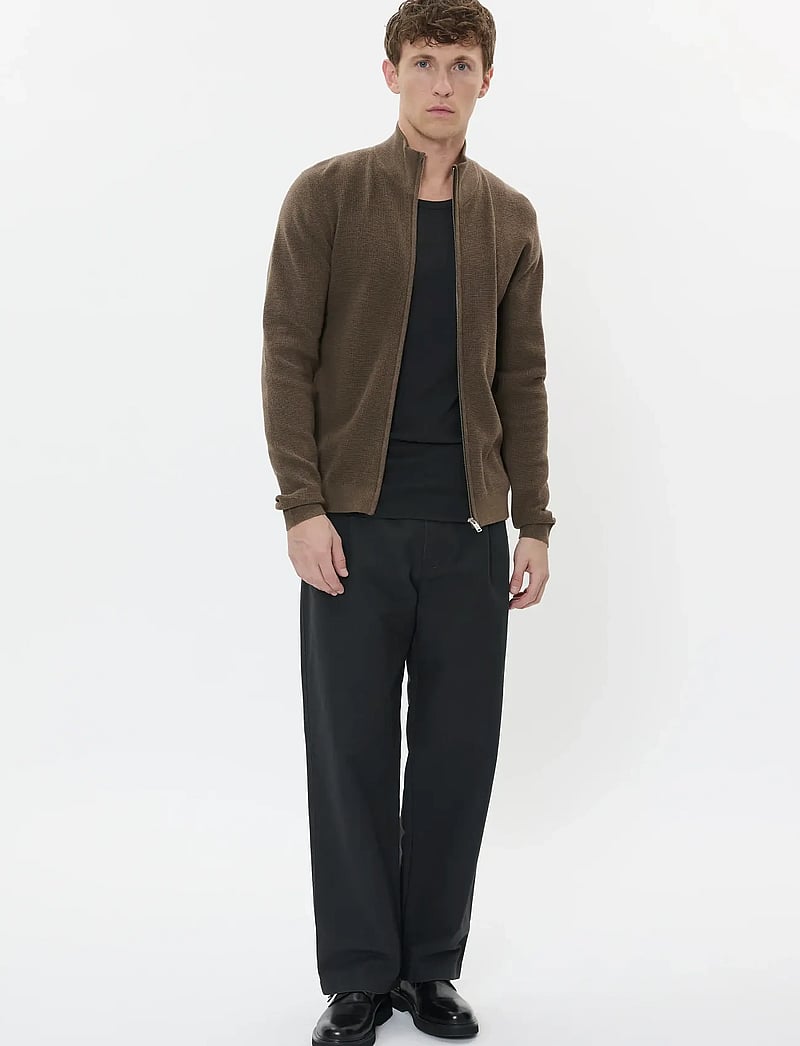 Matinique - MAlagoon Cardigan - pullover mit durchgehendem reißverschluss - morel melange - 2