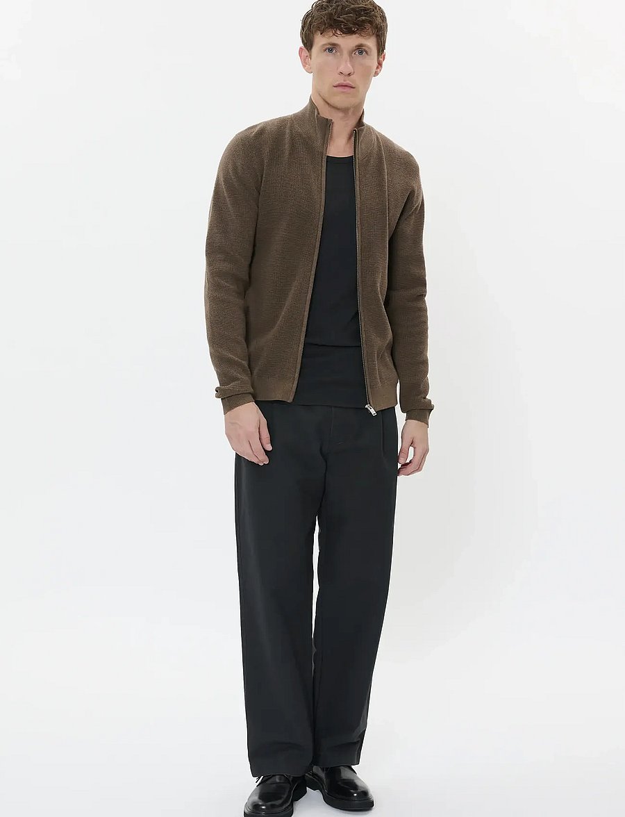Matinique - MAlagoon Cardigan - pullover mit durchgehendem reißverschluss - morel melange - 2