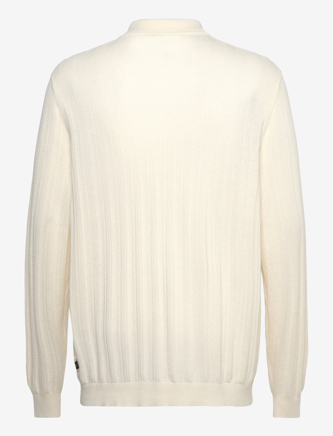 Matinique - MAklint Z Heritage - poloer i strik med lange ærmer - off white - 2