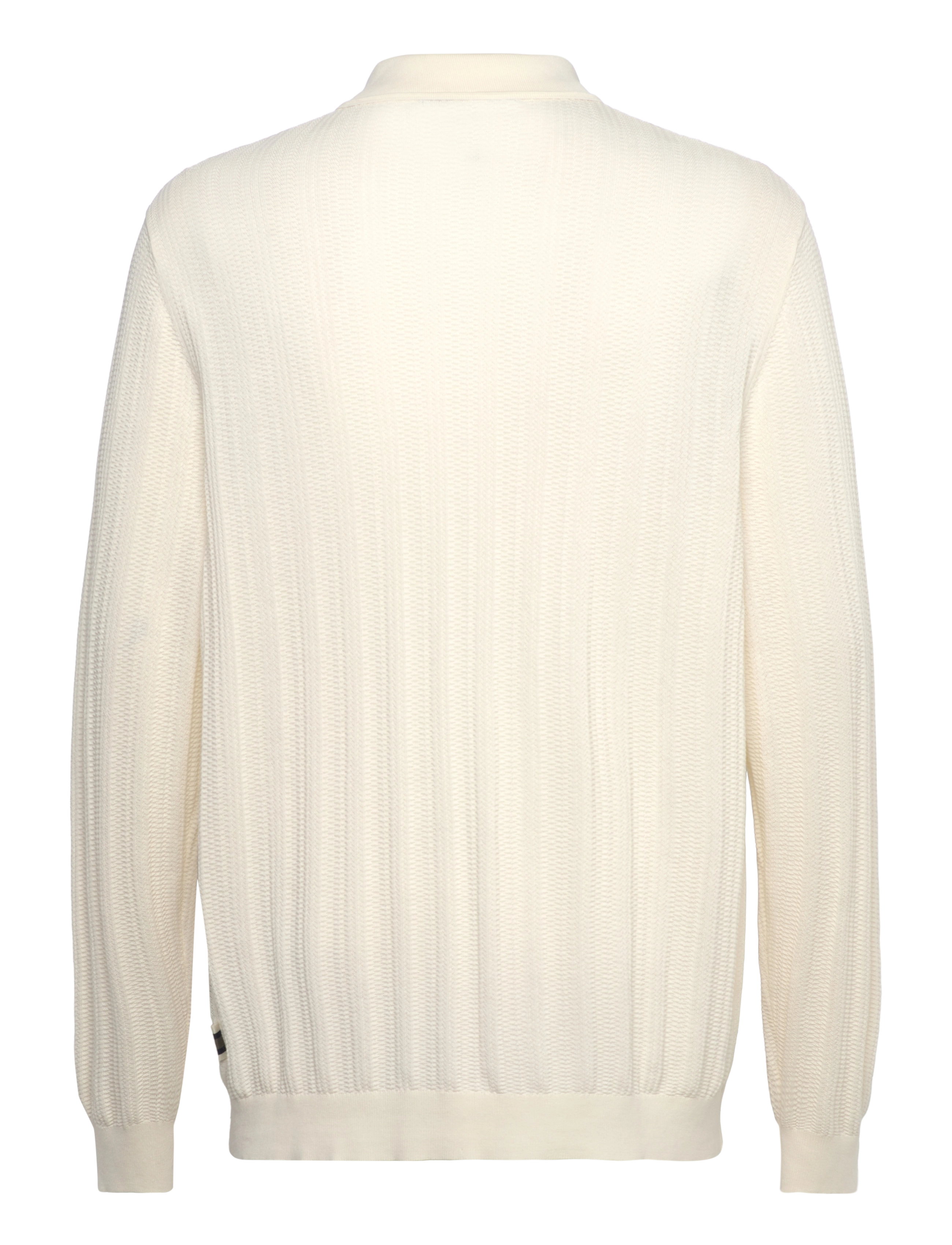 Matinique - MAklint Z Heritage - prjónaðir, síðerma pólóbolir - off white - 2