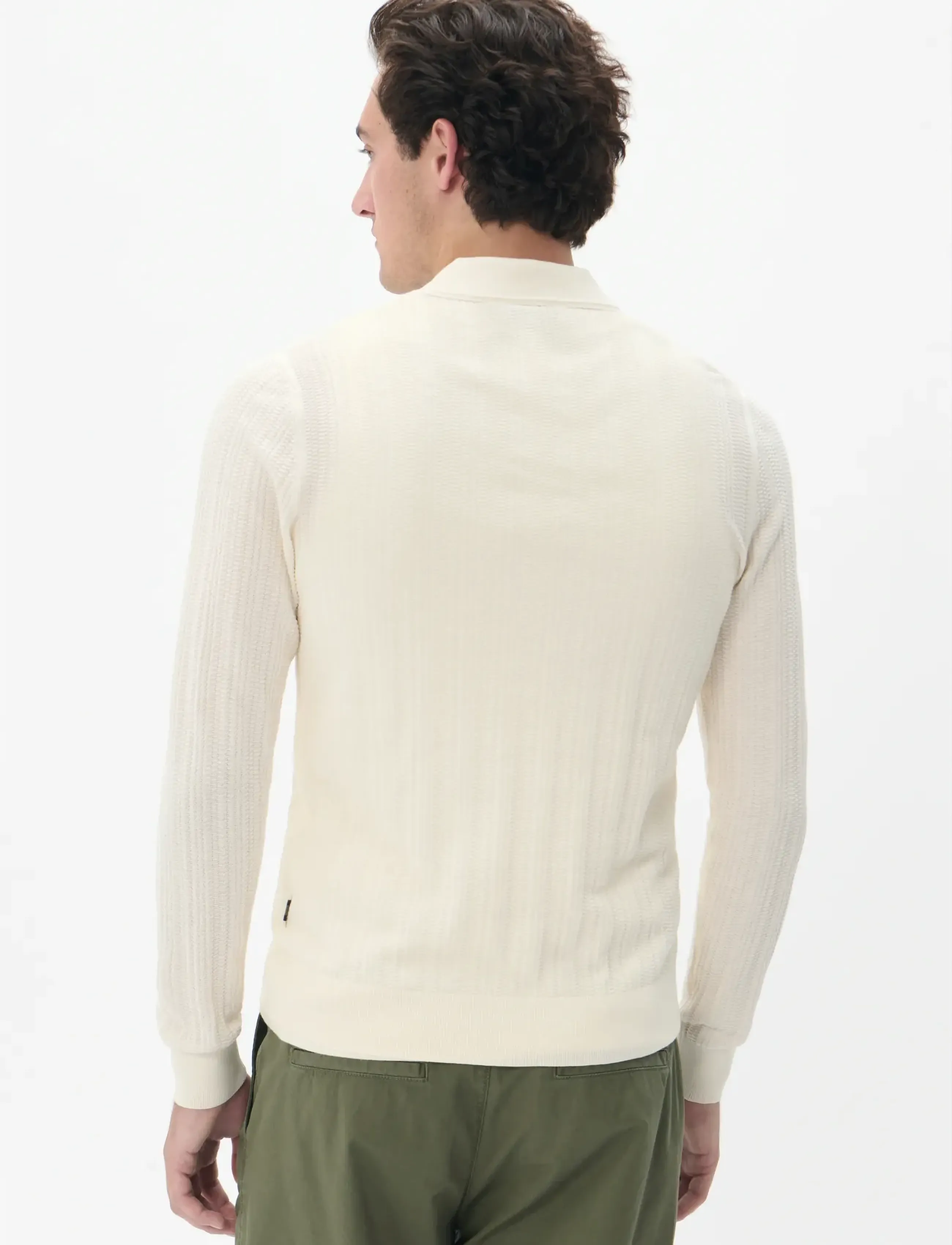 Matinique - MAklint Z Heritage - prjónaðir, síðerma pólóbolir - off white - 4