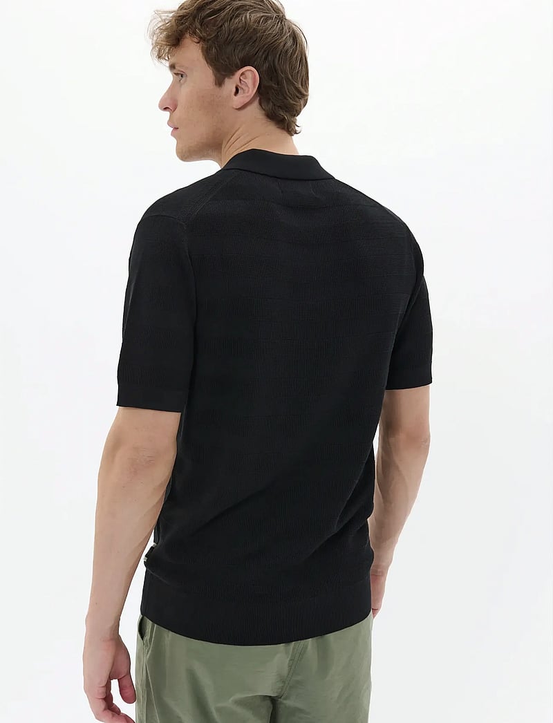 Matinique - MApolo V Heritage - knitted polos - black - 4