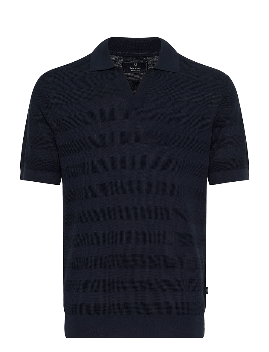 Matinique - MApolo V Heritage - gestrickte polohemden - dark navy - 1