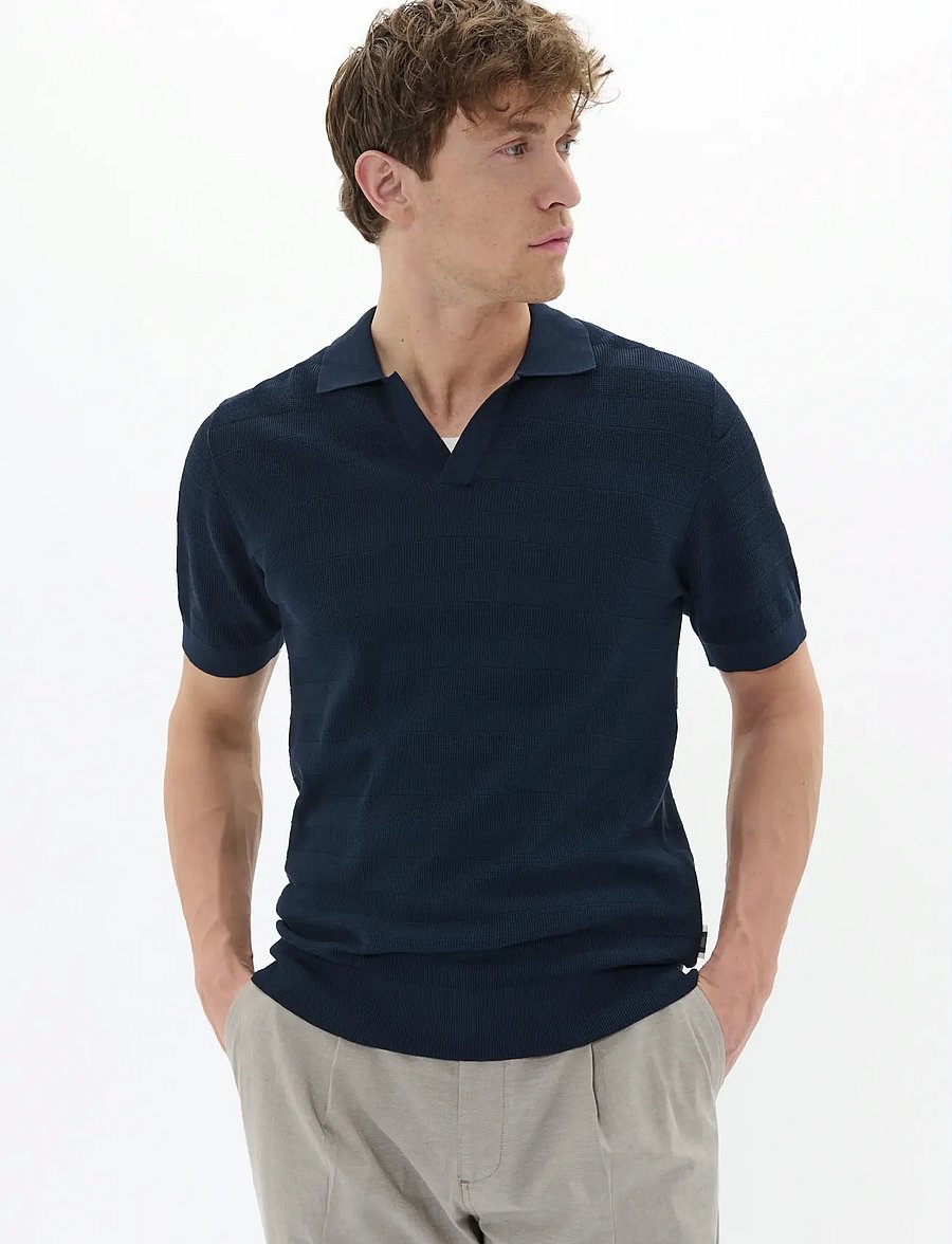 Matinique - MApolo V Heritage - gestrickte polohemden - dark navy - 0