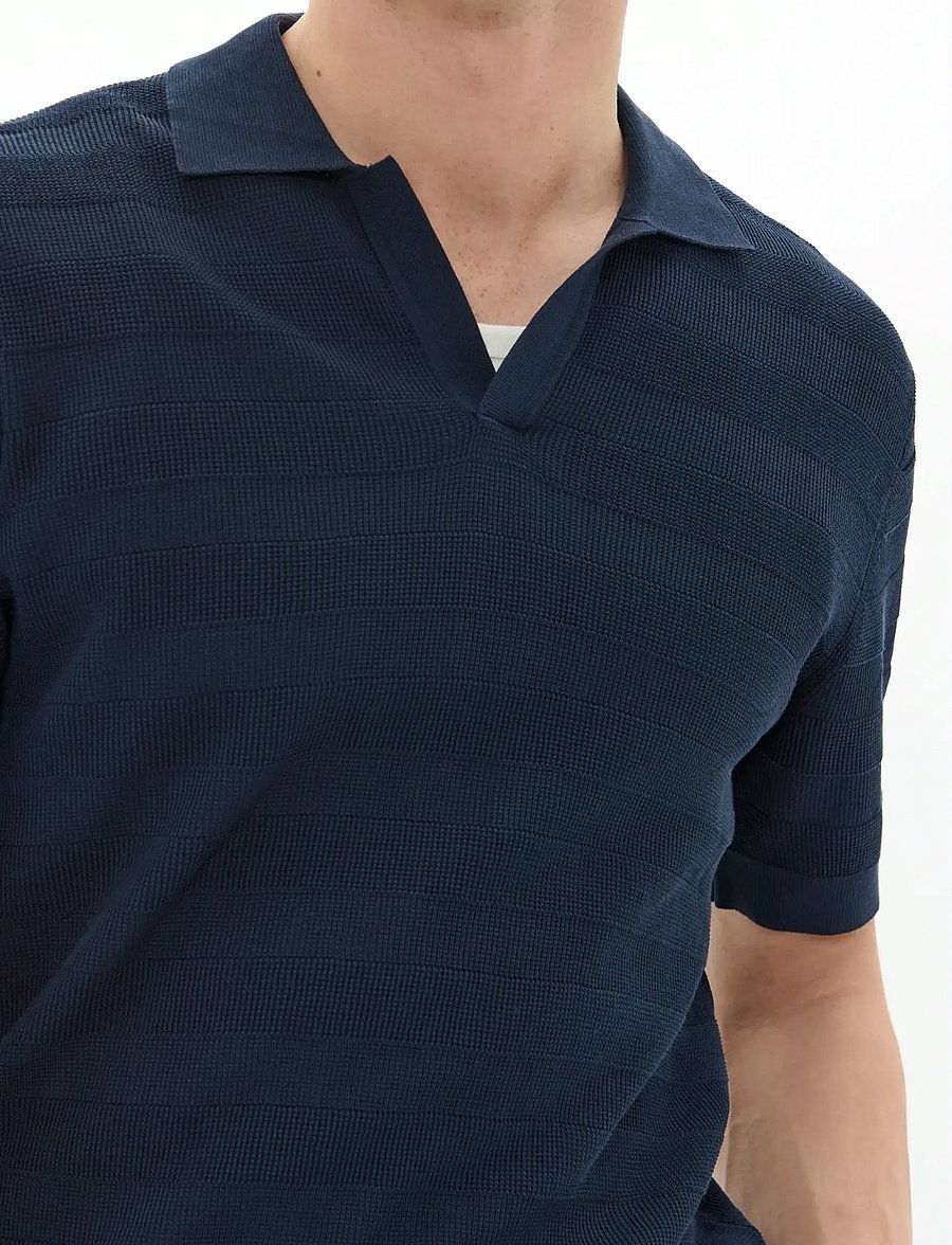 Matinique - MApolo V Heritage - gestrickte polohemden - dark navy - 5