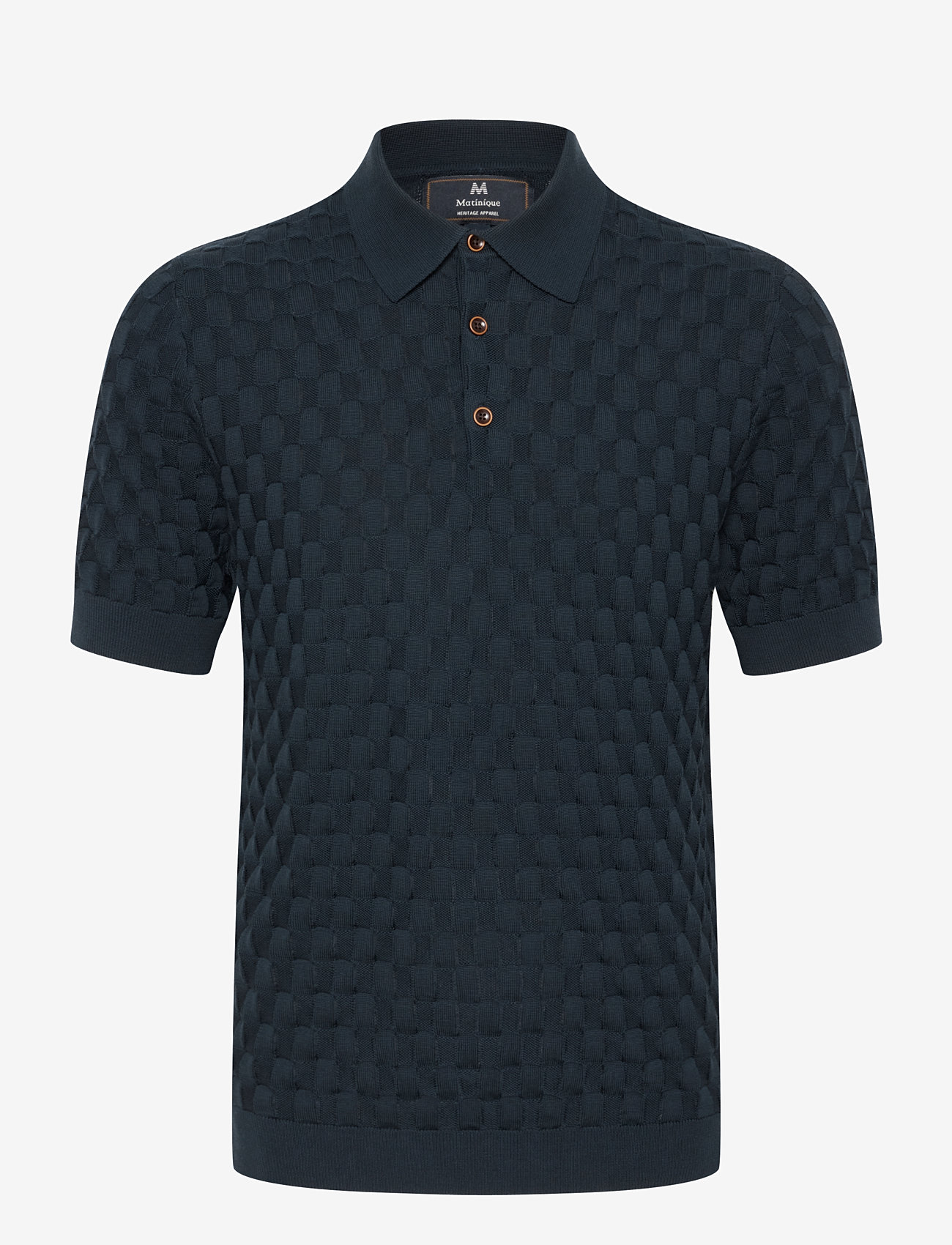 Matinique - MApolo BB Heritage - gestrickte polohemden - dark navy - 1