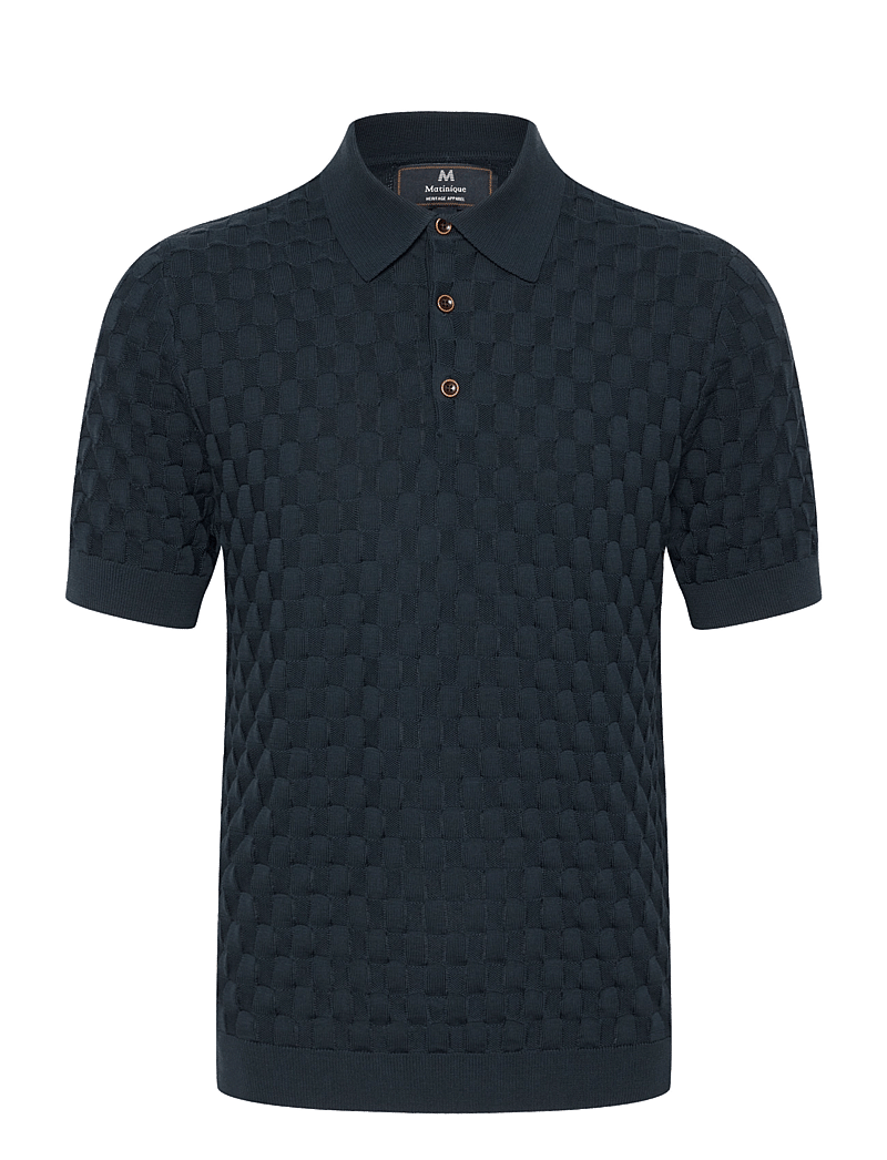 Matinique - MApolo BB Heritage - gestrickte polohemden - dark navy - 1