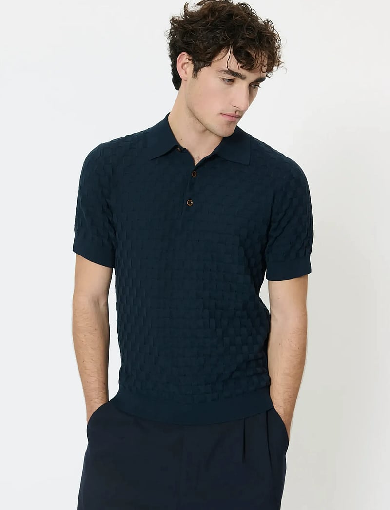 Matinique - MApolo BB Heritage - gestrickte polohemden - dark navy - 0