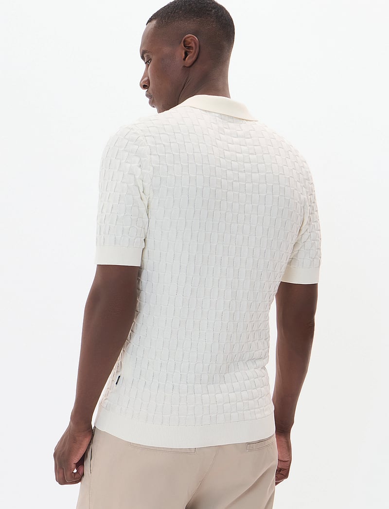 Matinique - MApolo BB Heritage - knitted polos - off white - 3
