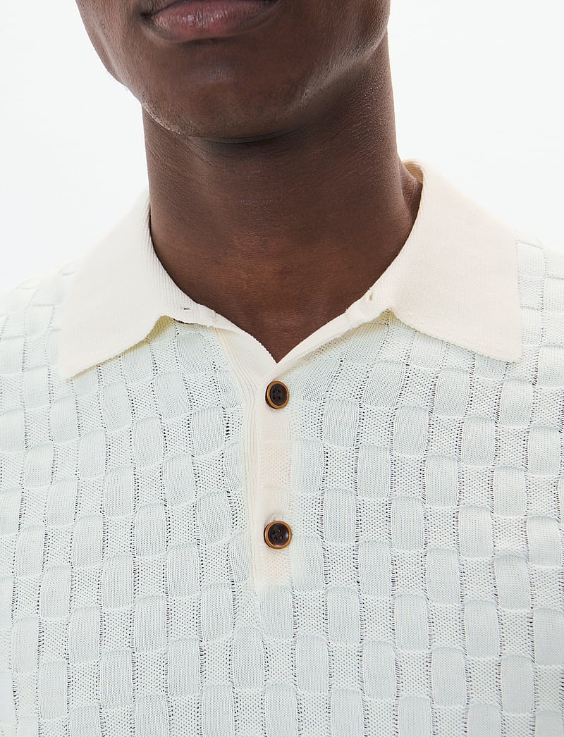 Matinique - MApolo BB Heritage - knitted polos - off white - 4