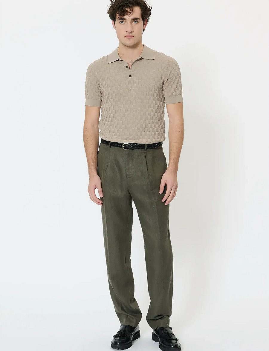 Matinique - MApolo BB Heritage - knitted polos - plaza taupe - 2