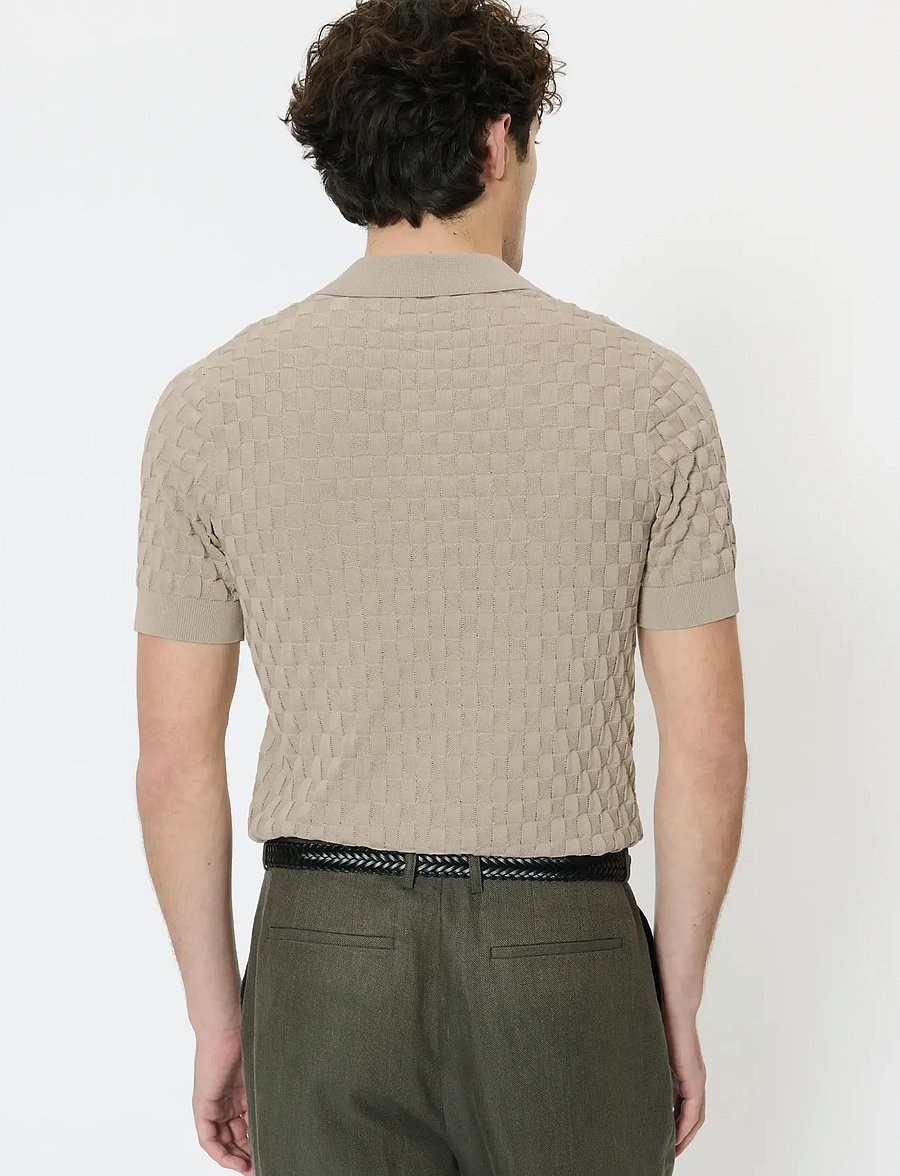 Matinique - MApolo BB Heritage - knitted polos - plaza taupe - 3