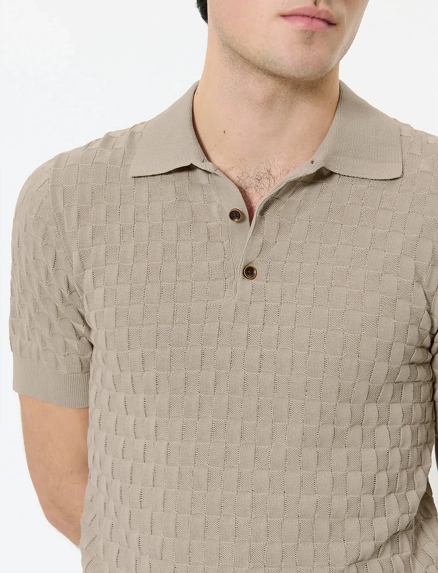Matinique - MApolo BB Heritage - knitted polos - plaza taupe - 4