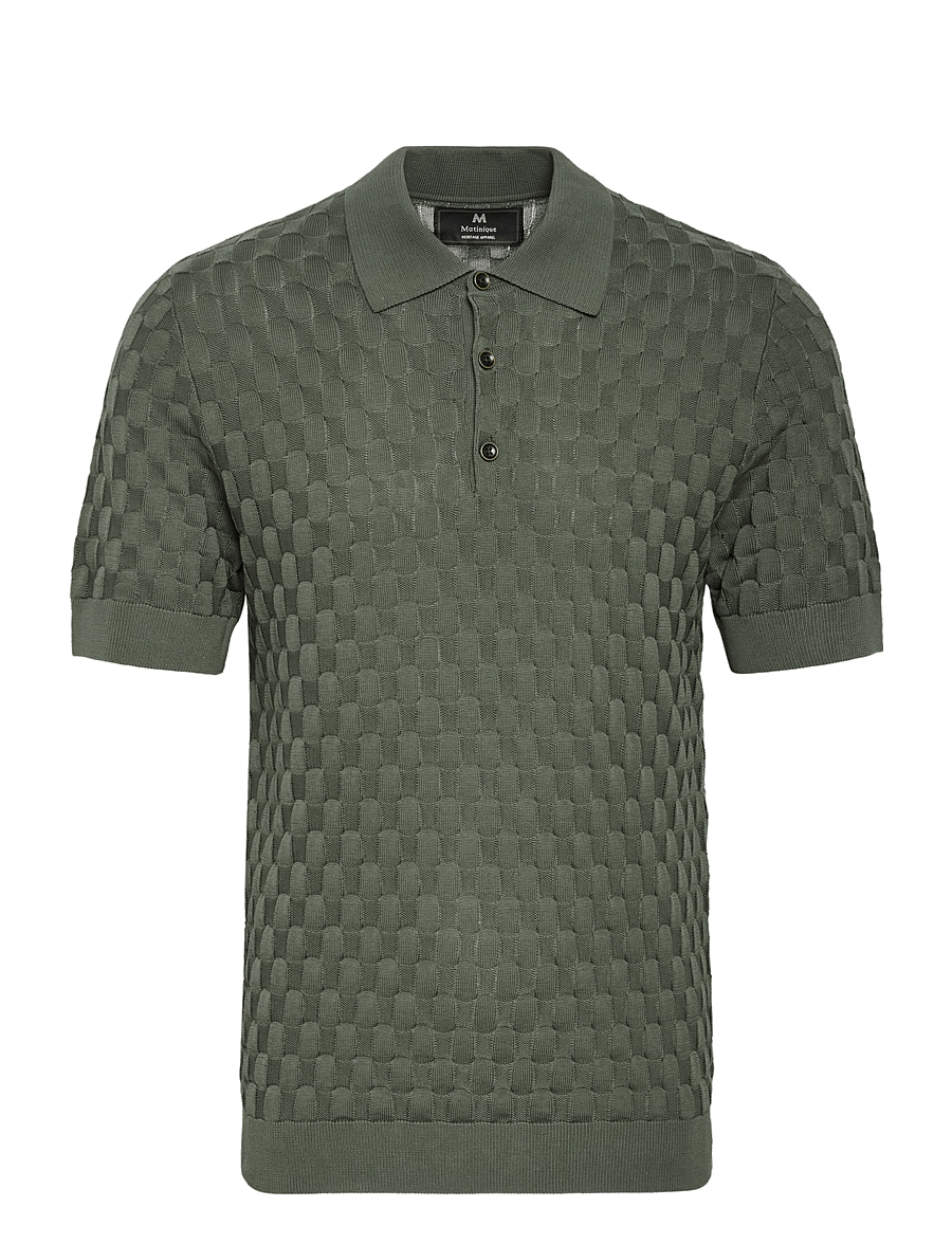 Matinique - MApolo BB Heritage - knitted polos - thyme - 0