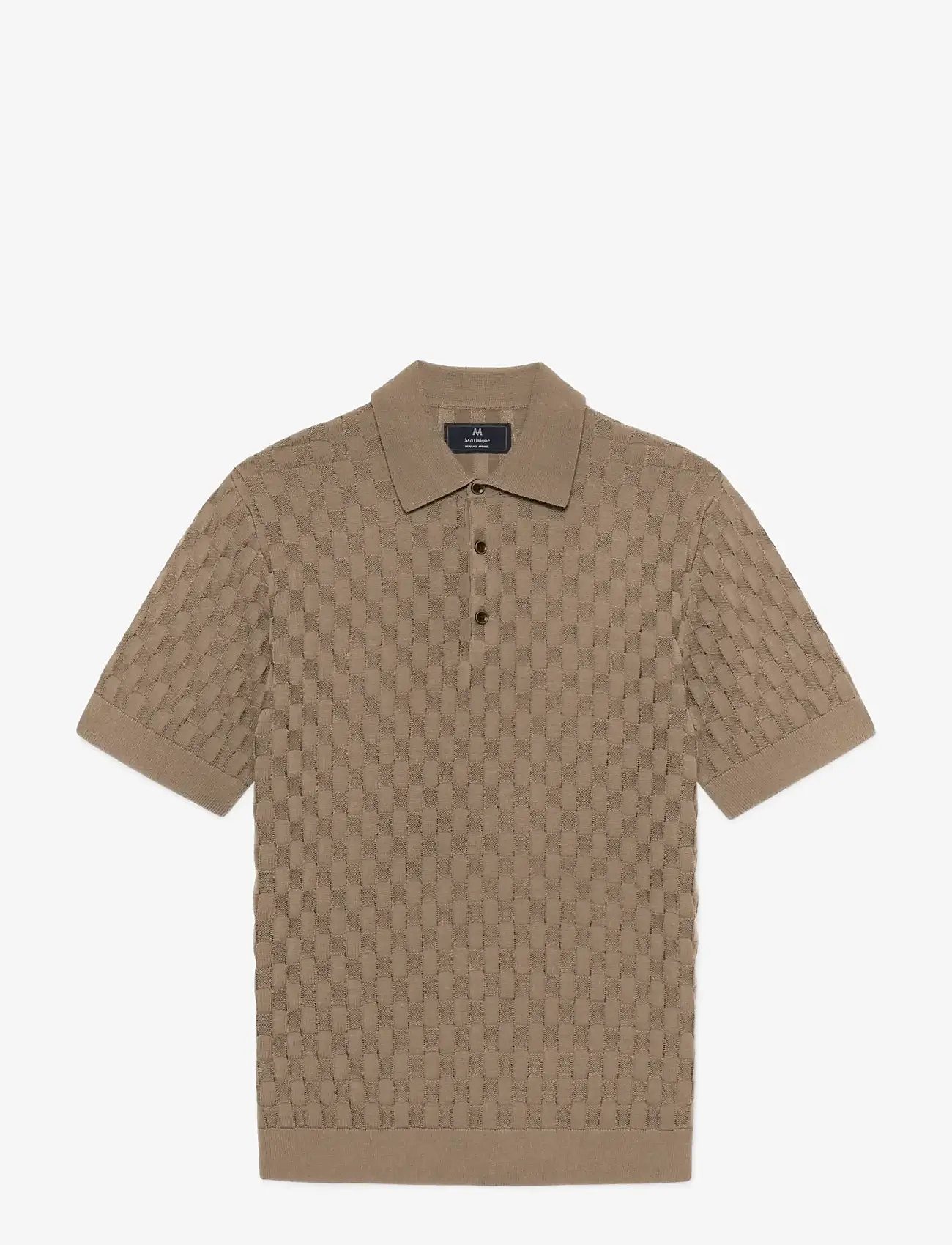 Matinique - MApolo BB Heritage - gestrickte polohemden - walnut - 1