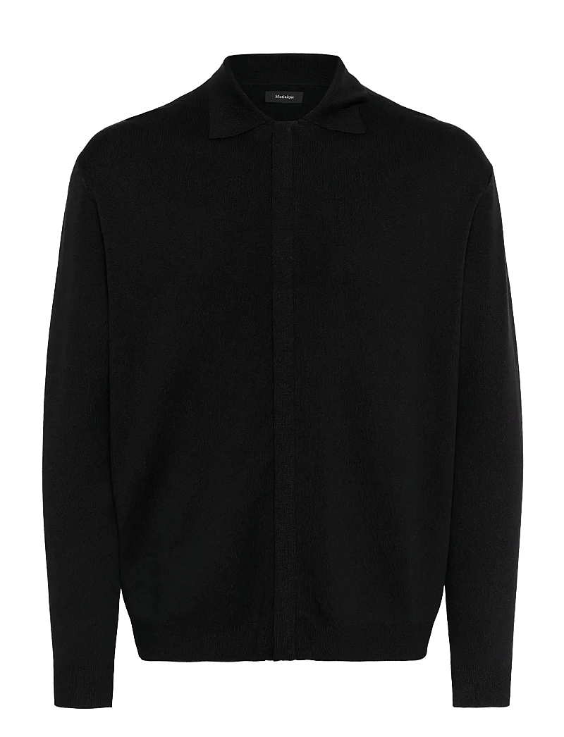 Matinique - MAsantiago - full zip jumpers - black - 1