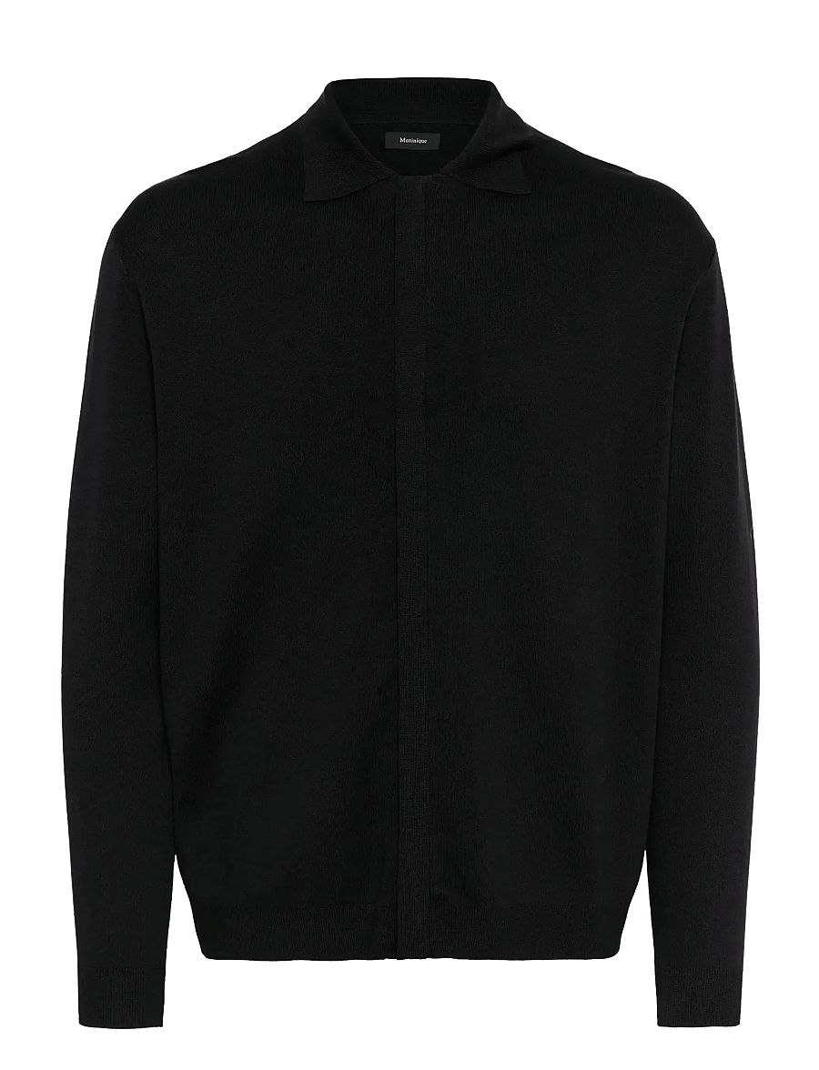Matinique - MAsantiago - full zip jumpers - black - 1