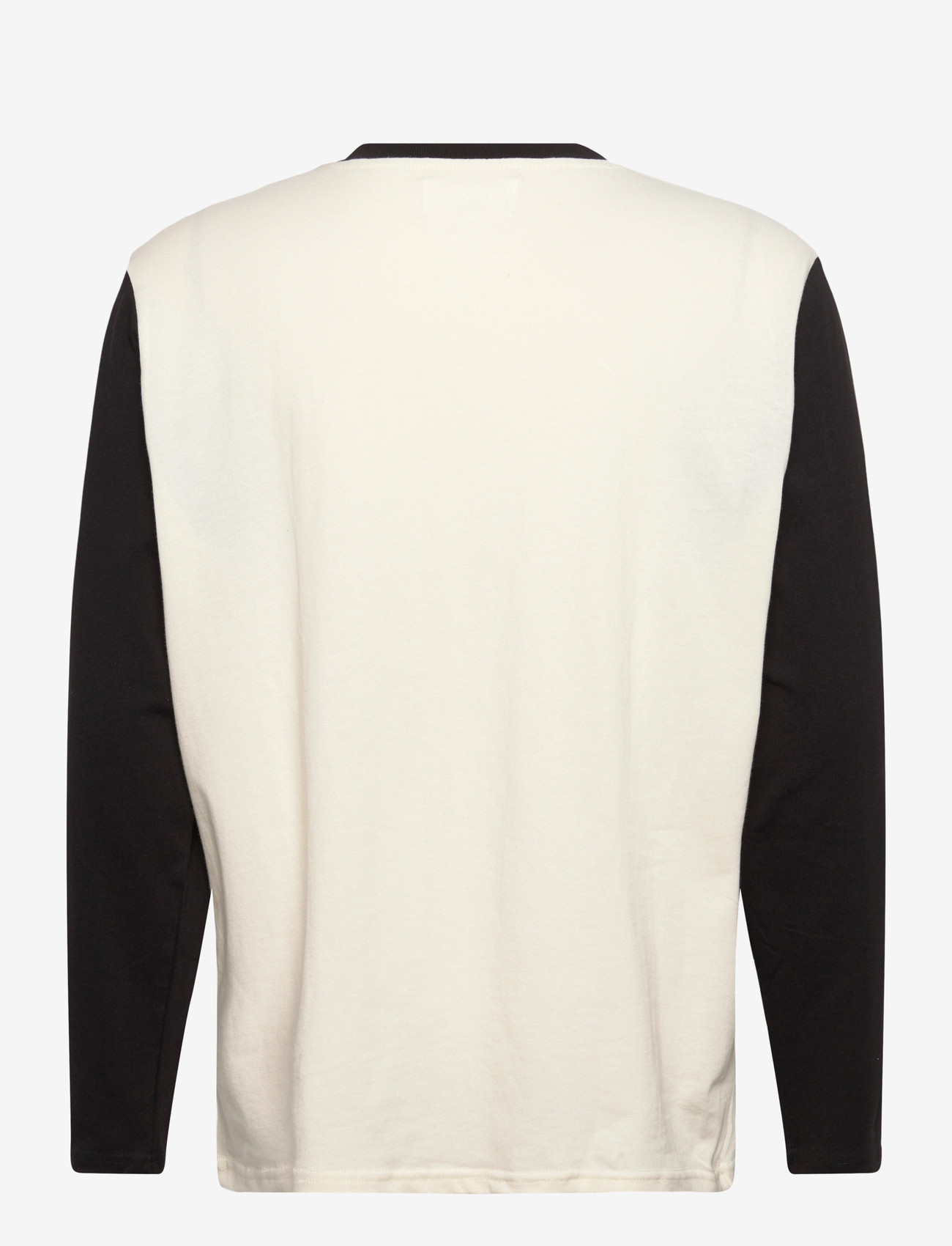 Matinique - MAhudson LS 73 - långärmade t-shirts - black and off white - 2