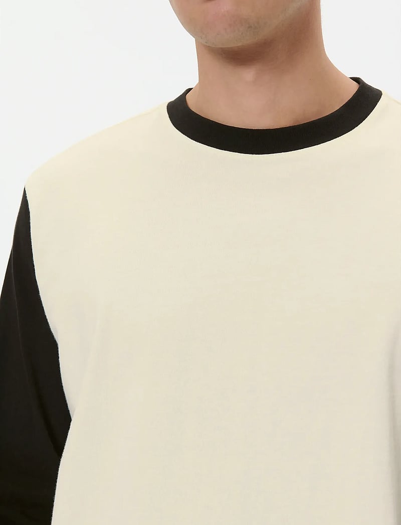 Matinique - MAhudson LS 73 - långärmade t-shirts - black and off white - 5