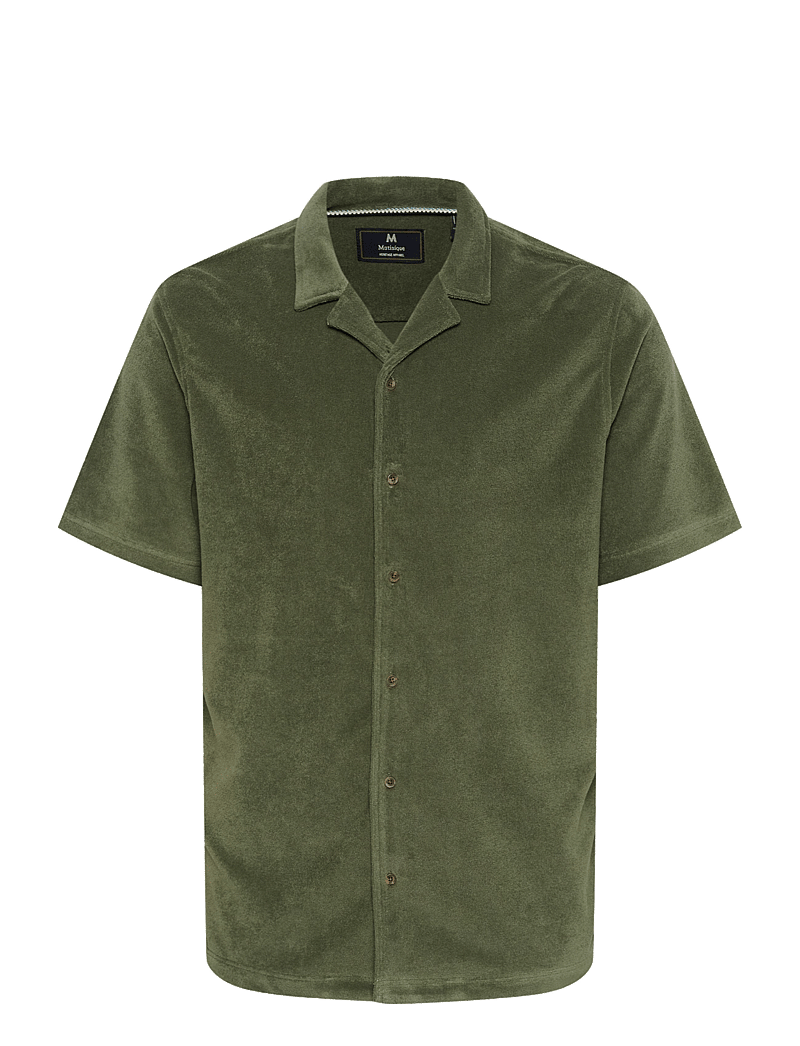 Matinique - MAbrayden Heritage - kortærmede skjorter - thyme - 1