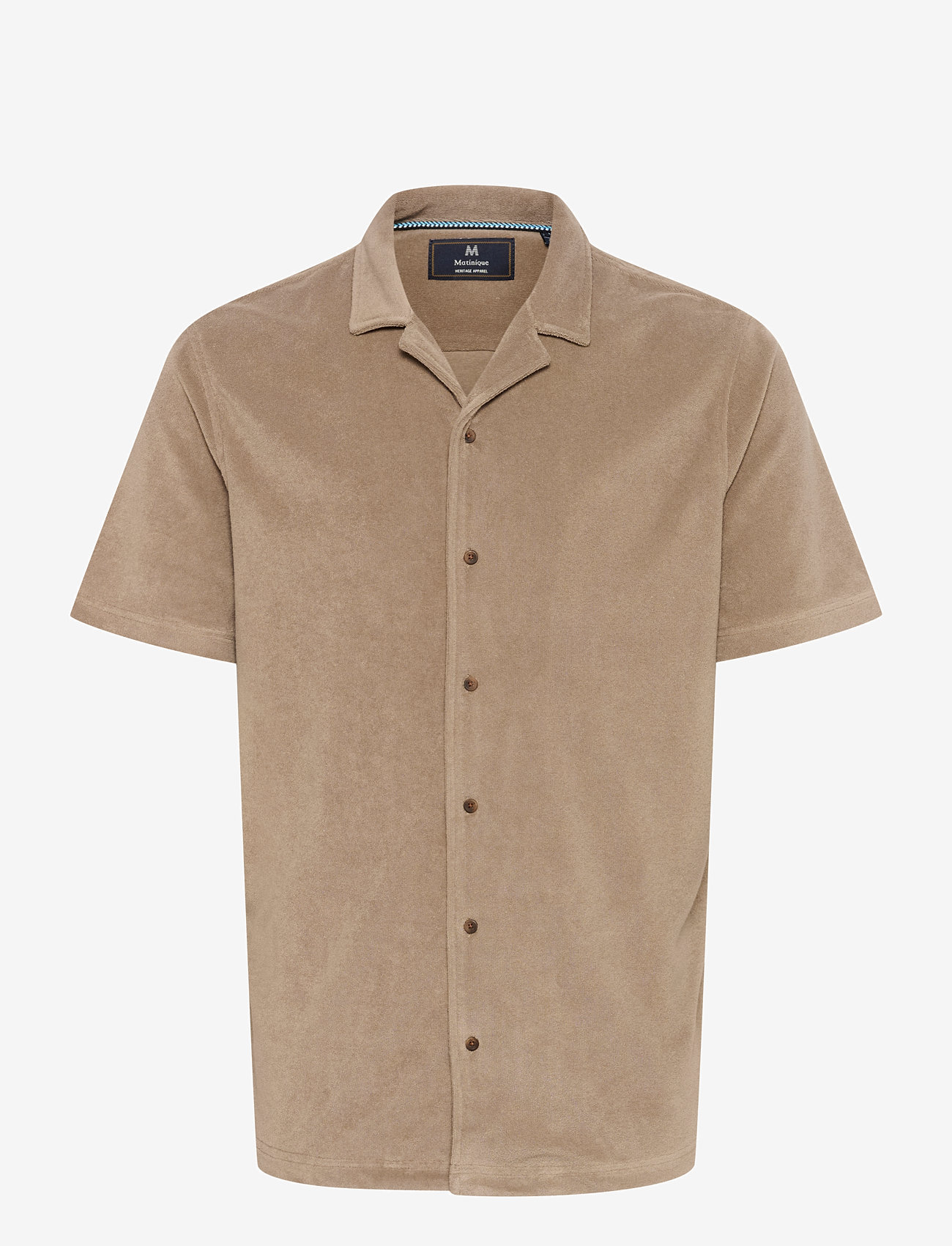 Matinique - MAbrayden Heritage - lühikeste varrukatega särgid - walnut - 1