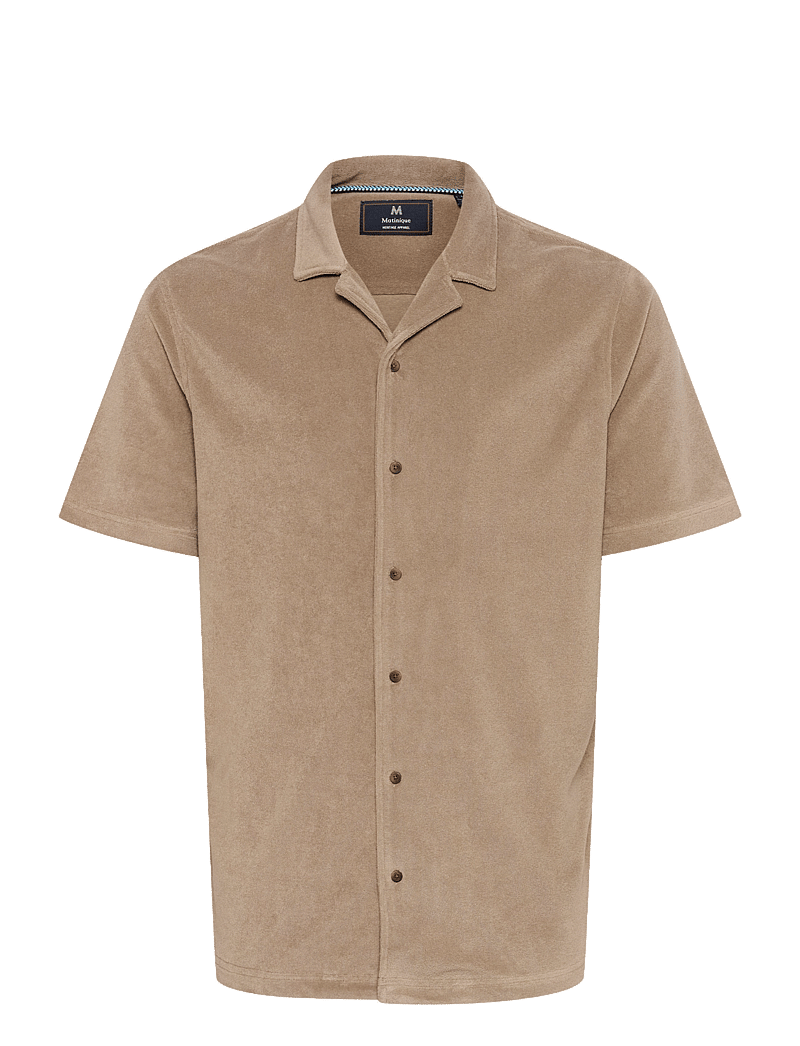 Matinique - MAbrayden Heritage - kortärmade skjortor - walnut - 1