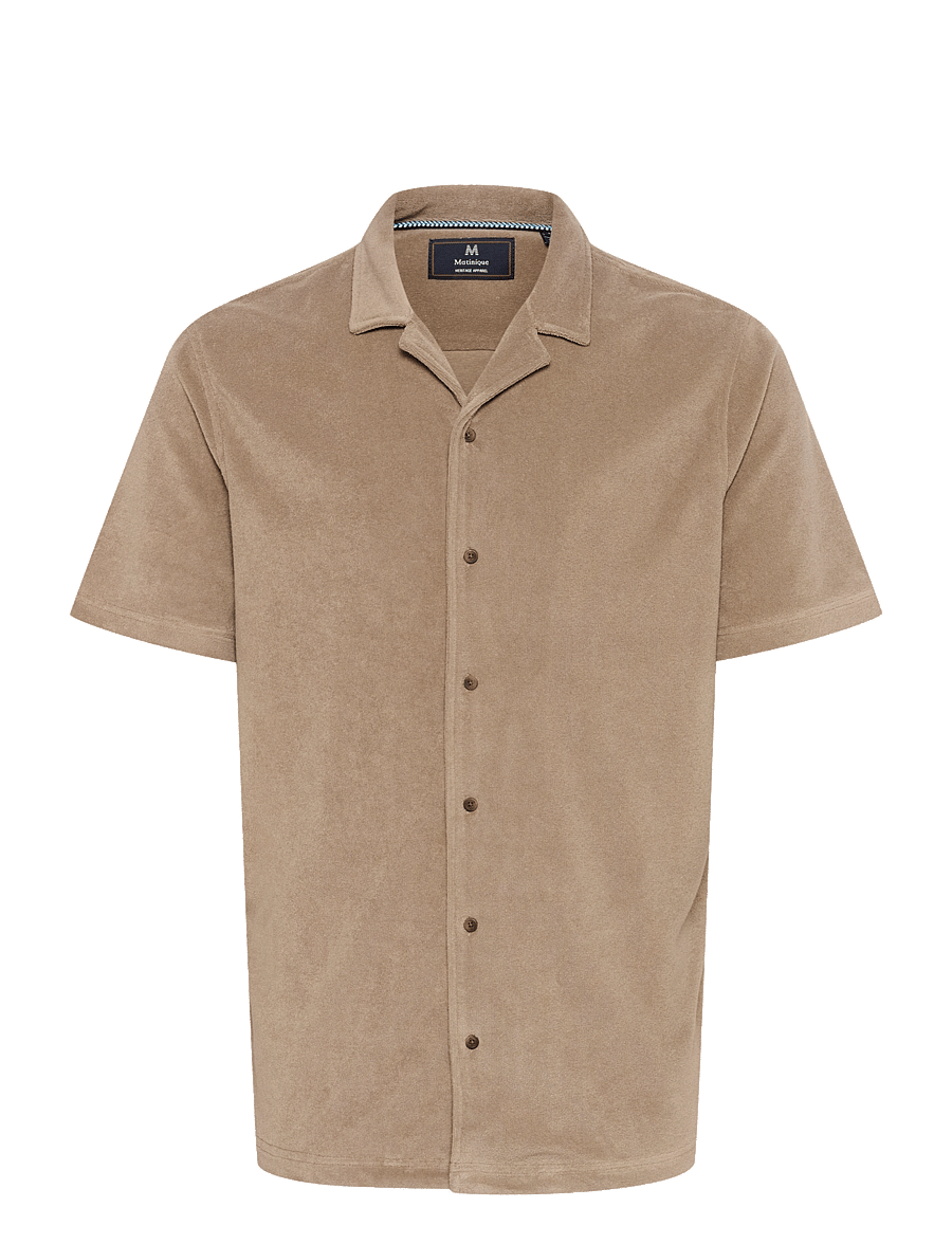 Matinique - MAbrayden Heritage - kurzarmhemden - walnut - 1