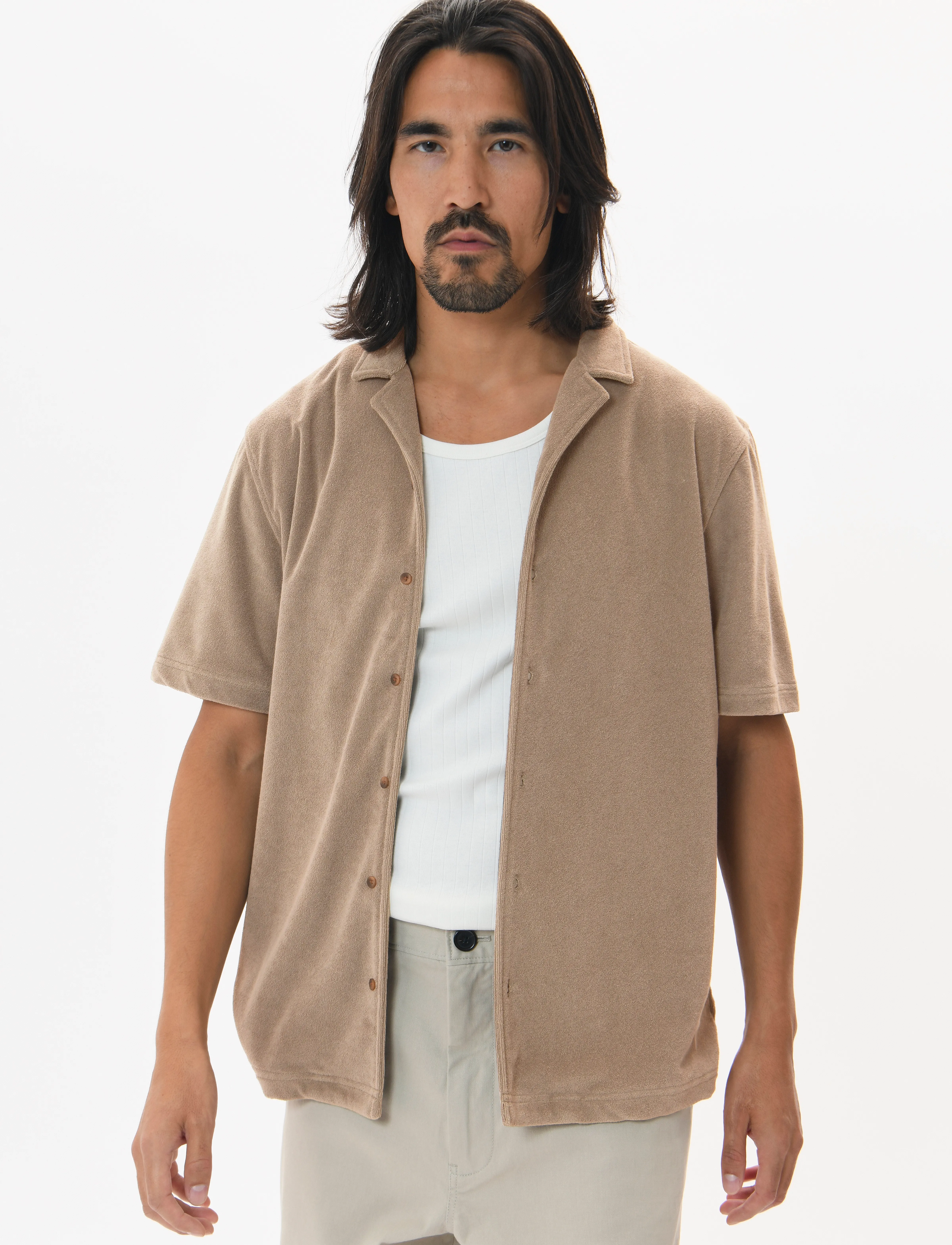 Matinique Mabrayden Heritage, XXL, Brown, Skjorter > Kortærmede Shirts, Herre