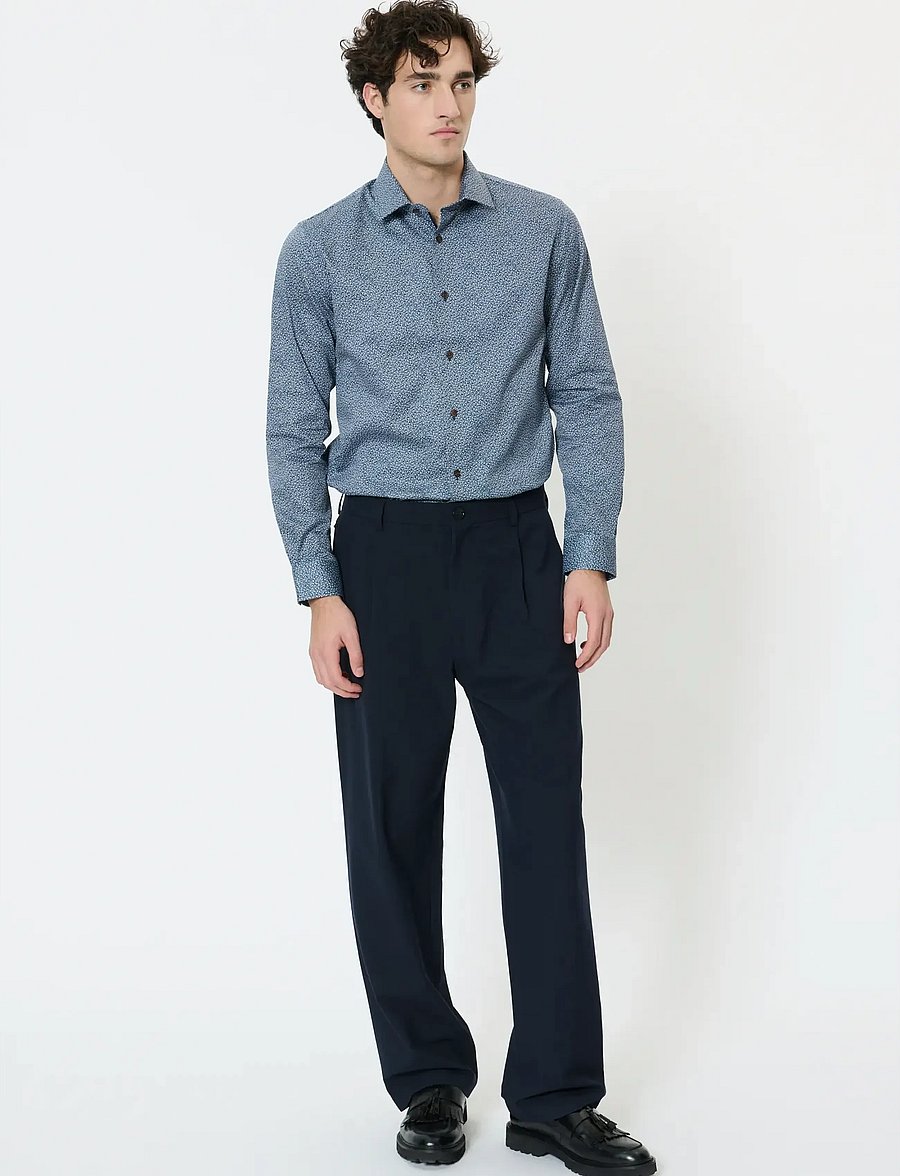 Matinique - MAtrostol BN - mønstrede skjorter - dark navy - 3