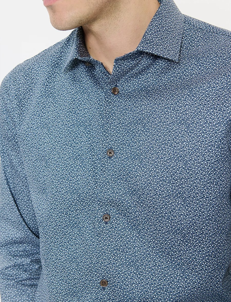 Matinique - MAtrostol BN - mønstrede skjorter - dark navy - 5