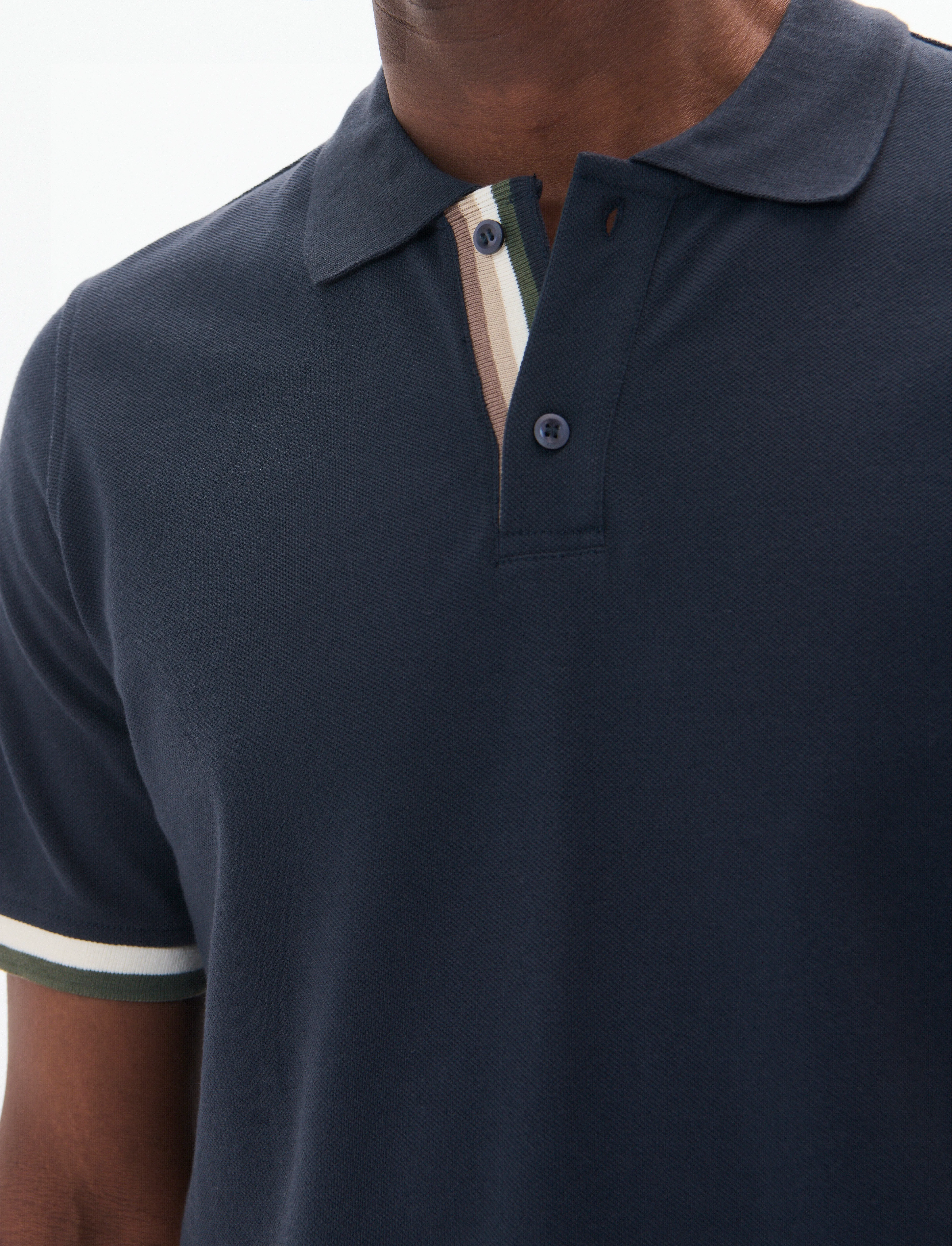 Matinique - MAscout Polo Stripe - dark navy - 4