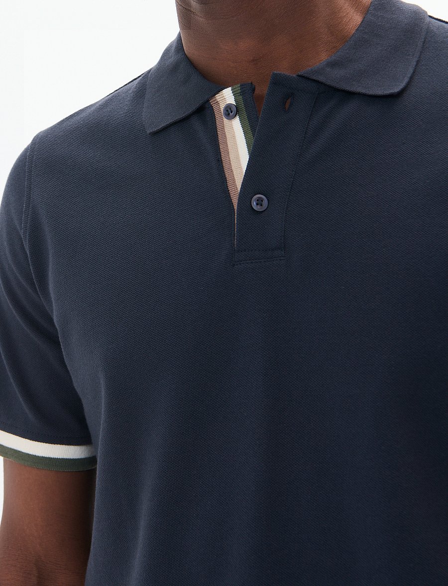 Matinique - MAscout Polo Stripe - dark navy - 4