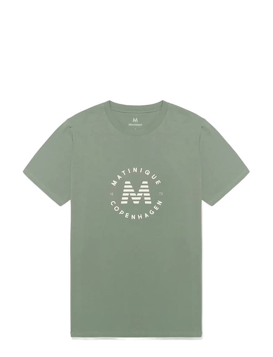 Matinique - MAjeramy Logo - lühikeste varrukatega t-särgid - sea spray - 1