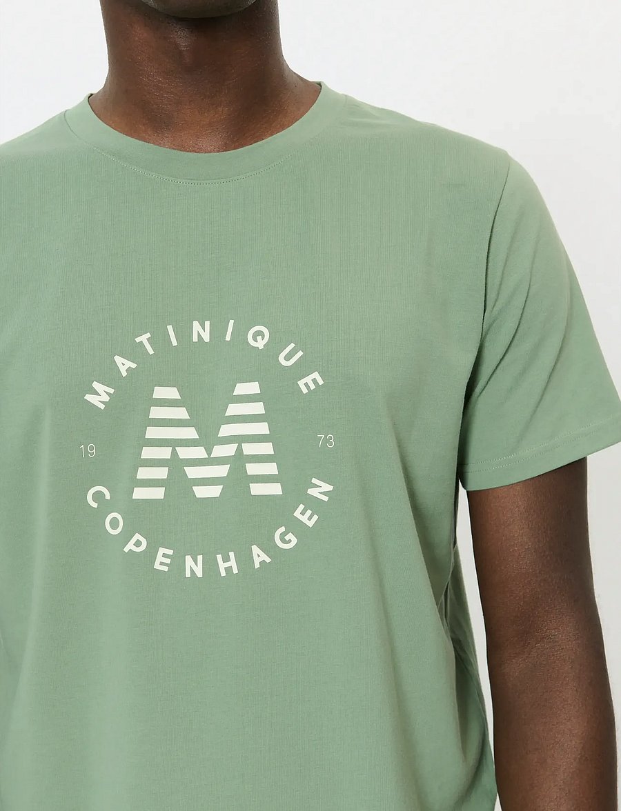 Matinique - MAjeramy Logo - lühikeste varrukatega t-särgid - sea spray - 4
