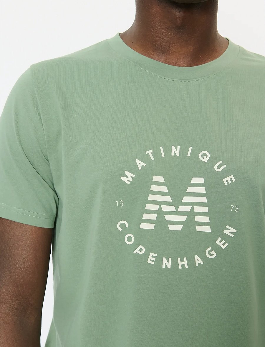 Matinique - MAjeramy Logo - lühikeste varrukatega t-särgid - sea spray - 5