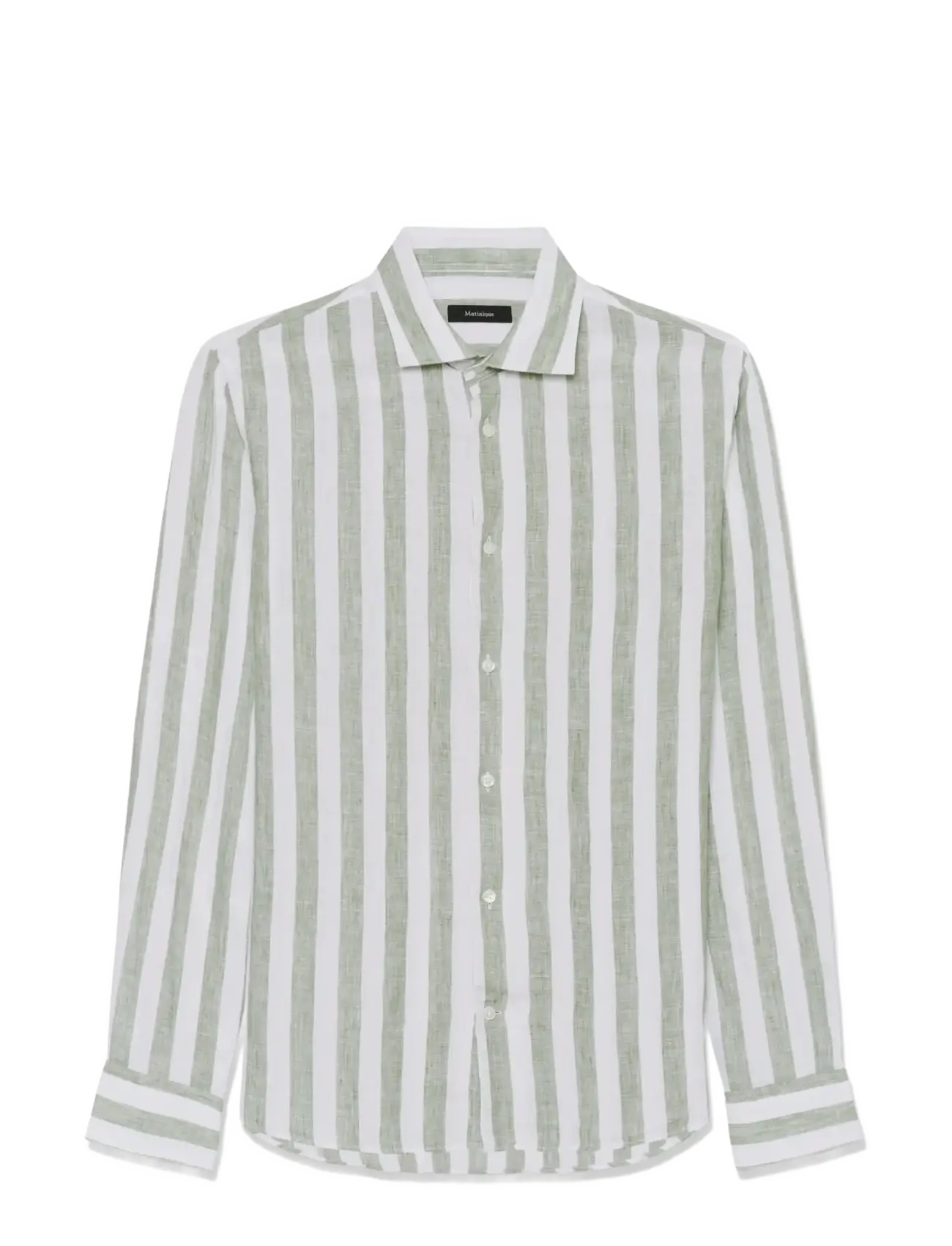 Matinique MAmarc short - Skjorter - SEA SPRAY / green