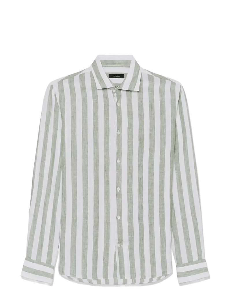 Matinique - MAmarc short - stribede skjorter - sea spray - 1