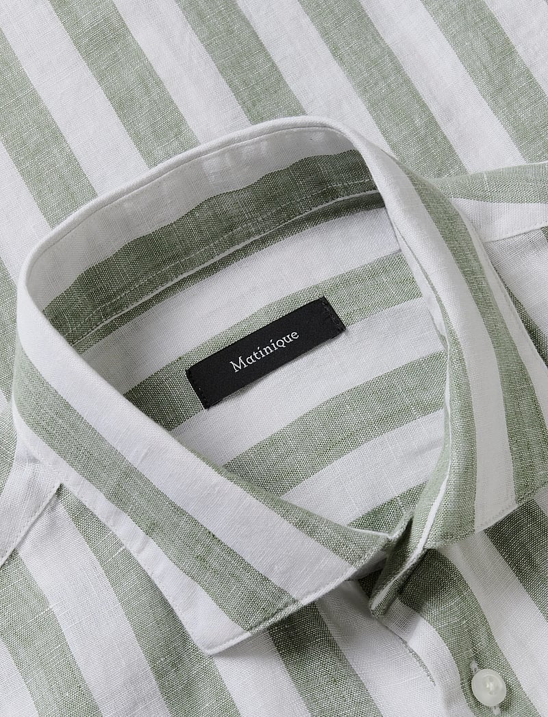 Matinique - MAmarc short - stribede skjorter - sea spray - 5