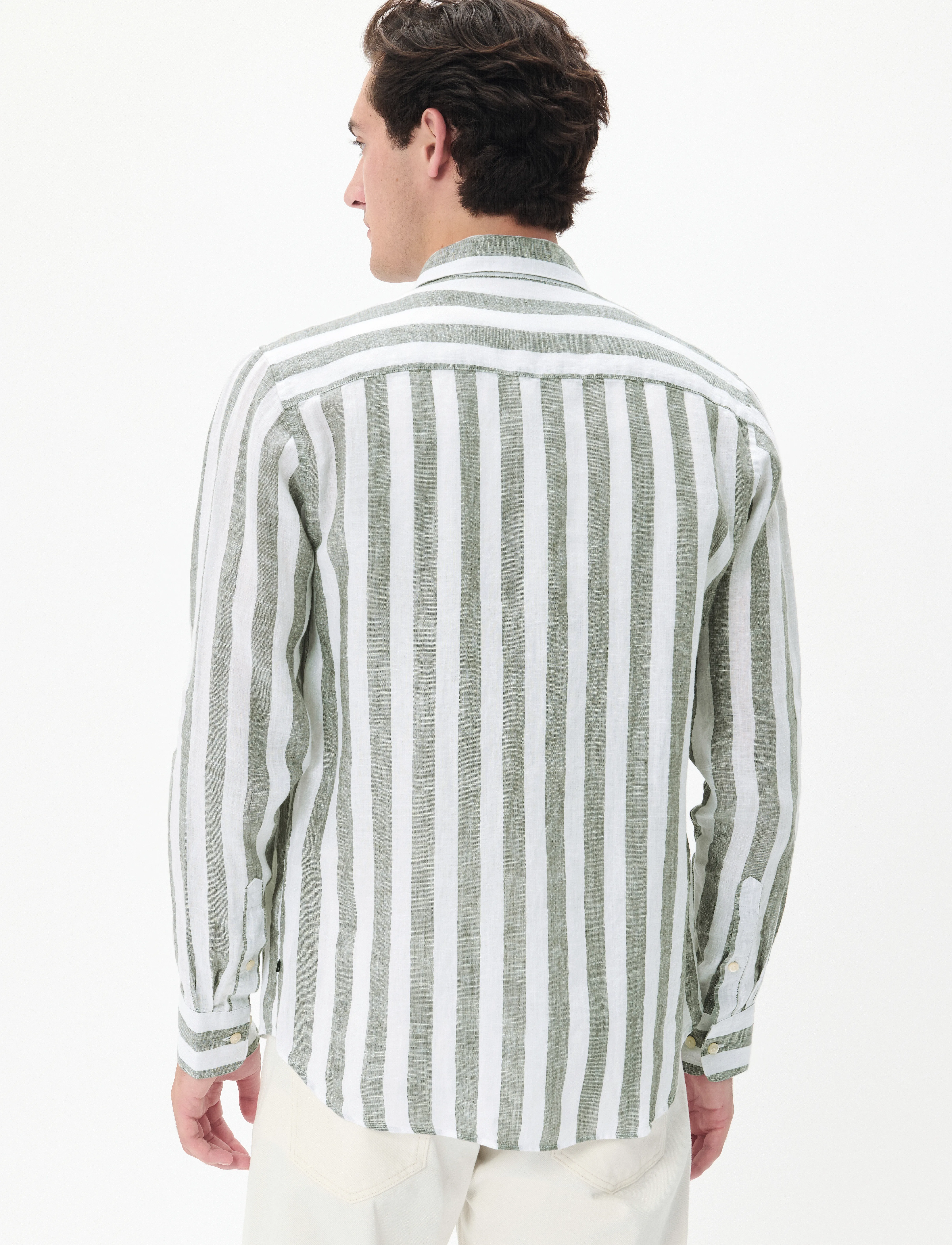 Matinique - MAmarc short - leinenhemden - thyme - 3