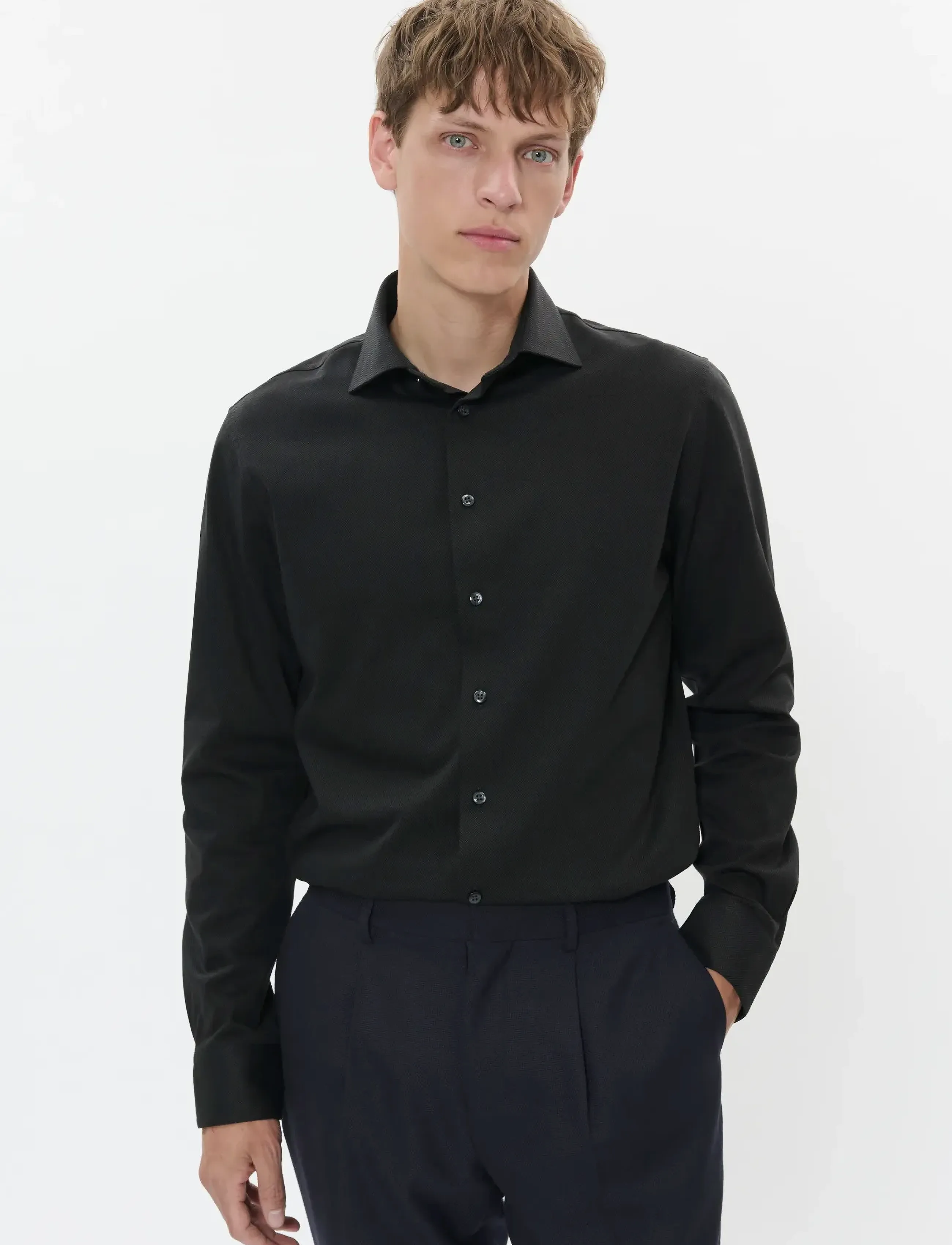 Matinique MAmarc N - Formelle skjorter - BLACK / black