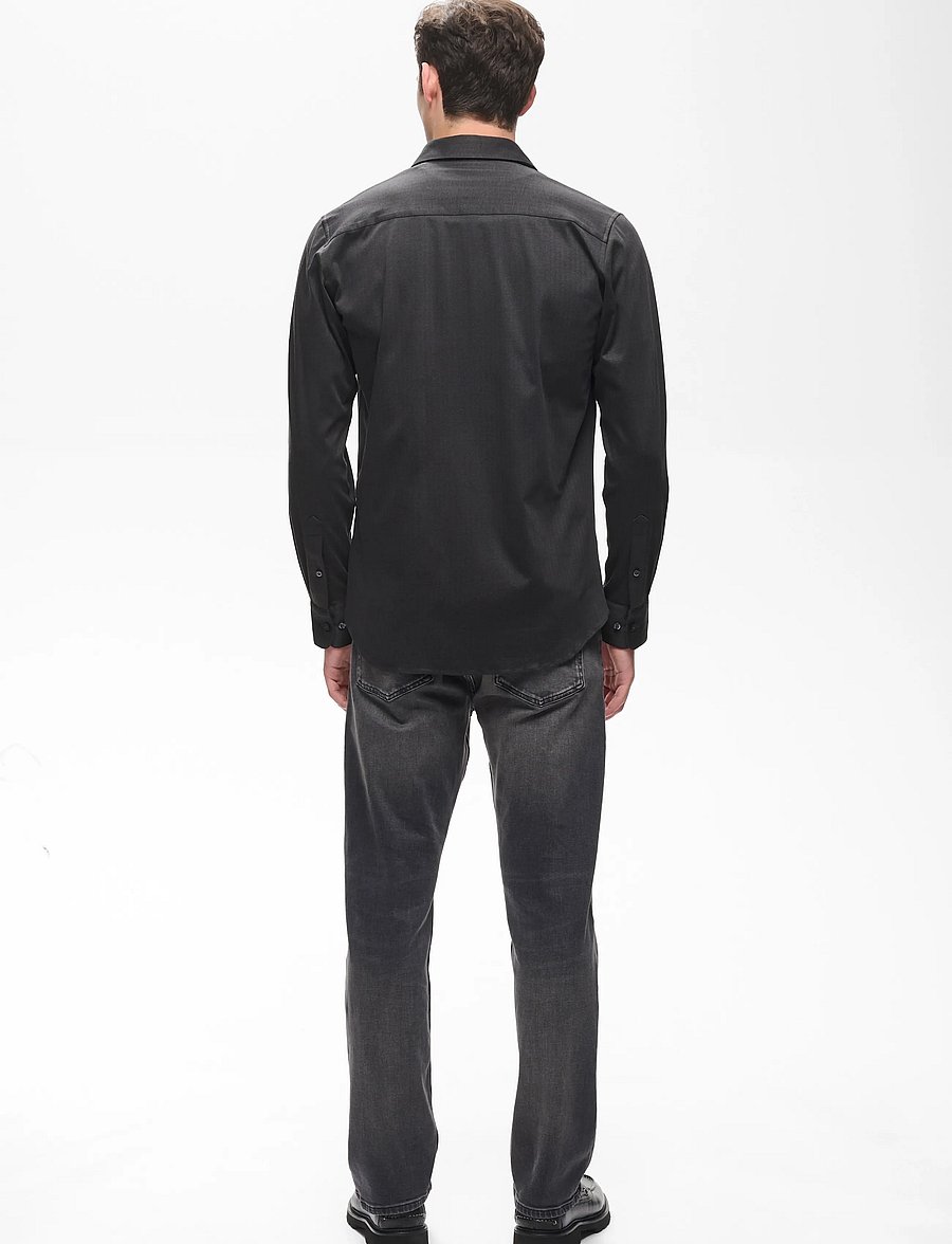 Matinique - MAmarc N - ametlikud särgid - black - 3