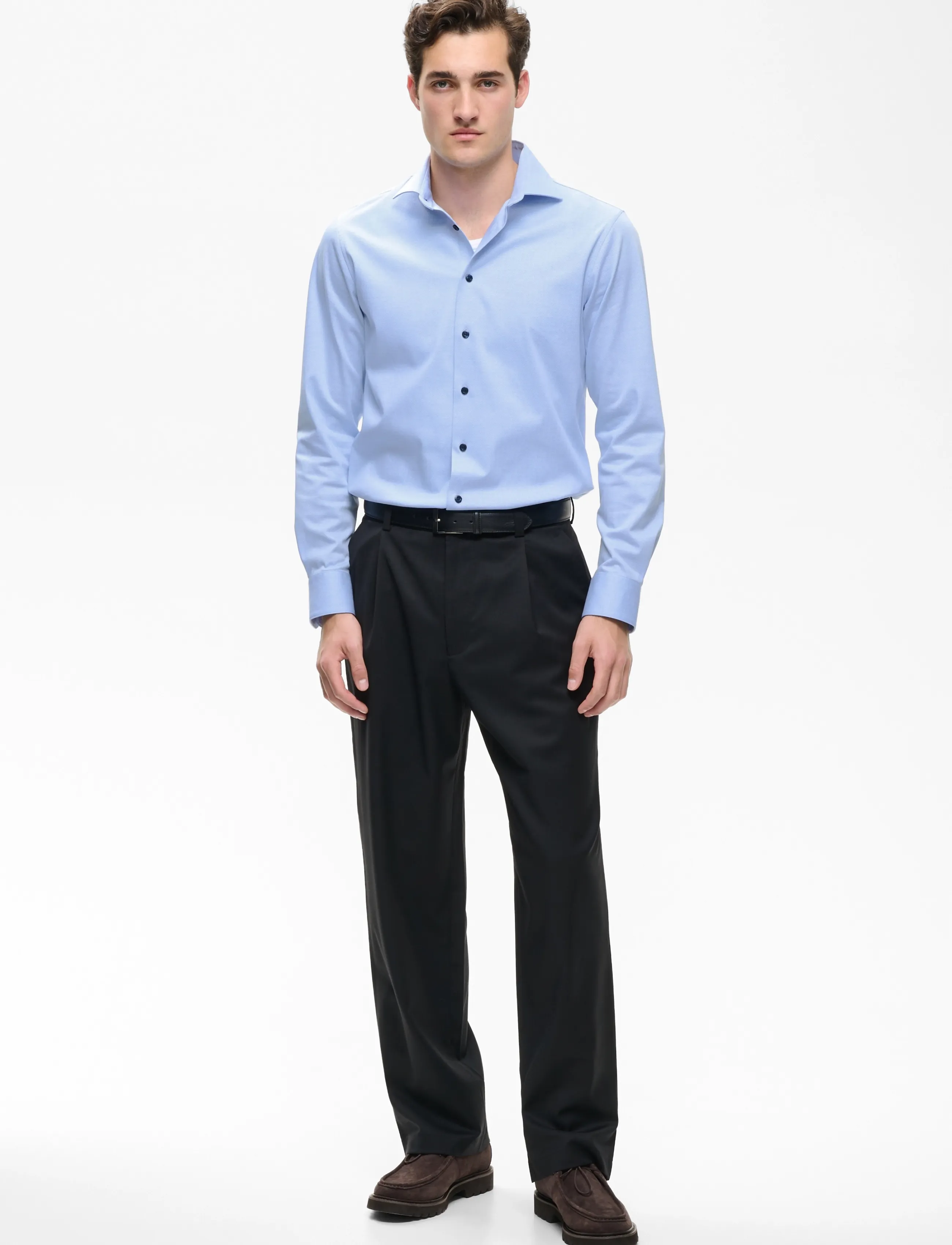 Matinique - MAmarc N - kostymskjortor - chambray blue - 2