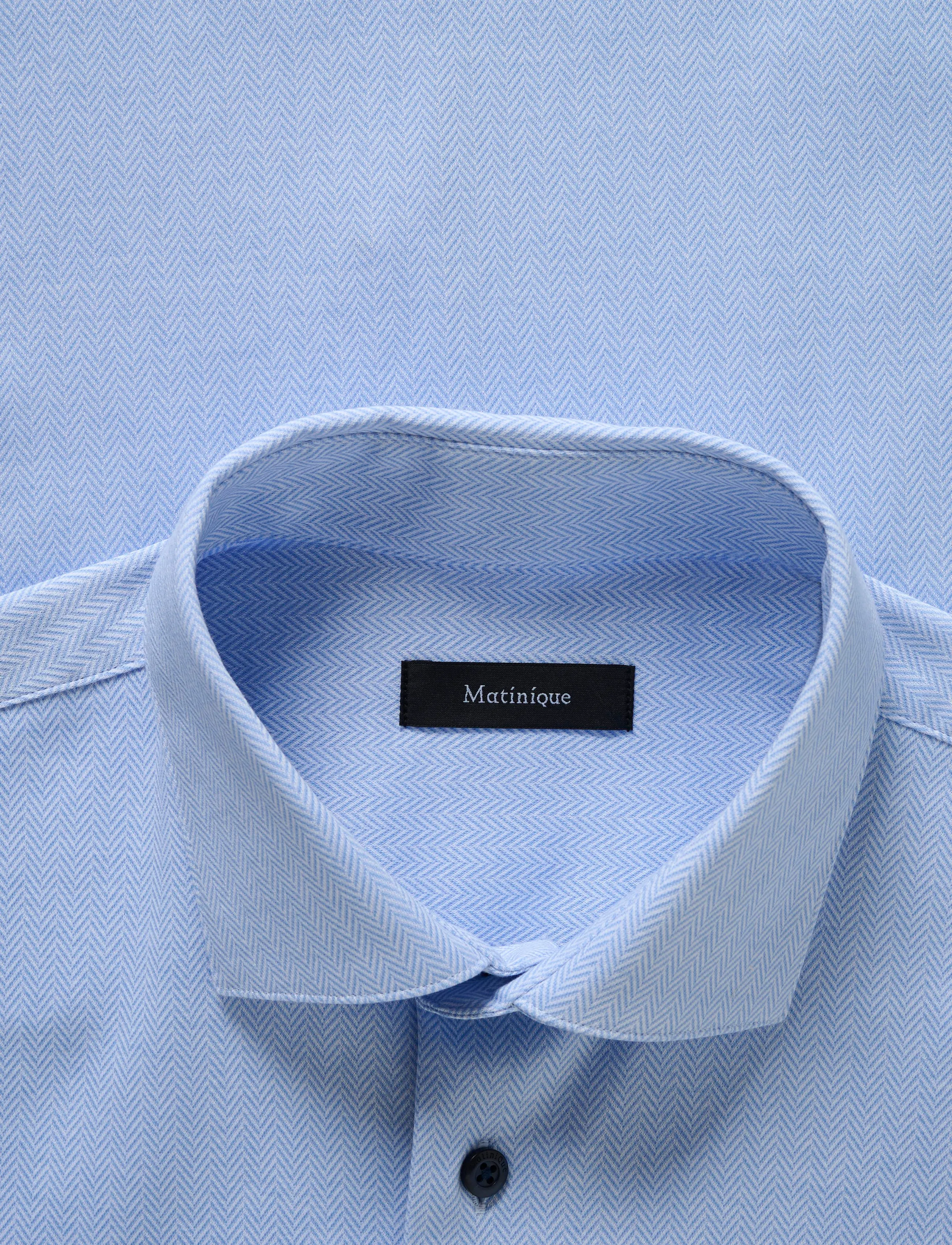 Matinique - MAmarc N - kostymskjortor - chambray blue - 5