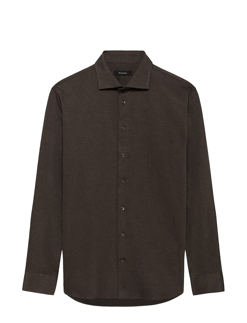 Matinique - MAmarc N - kostymskjortor - espresso - 1