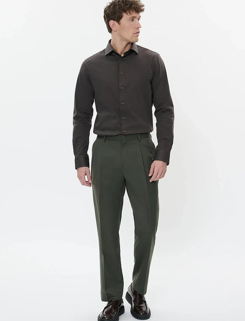 Matinique - MAmarc N - kostymskjortor - espresso - 2